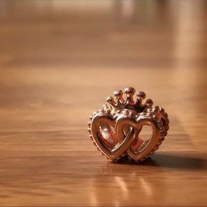 Pandora Rose Crown Hearts Charm